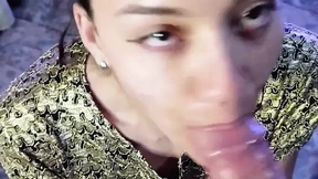 Argentinian Slut Swallows a Big Fat Cock Argentinian Slut Swallows a Big Fat Cock