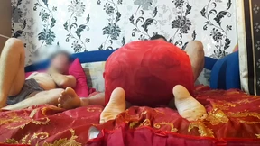 Real slut wife cheating with friend in threesome hot compilation