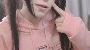 Tiny Young Girl Playing with Dildo