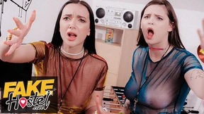 Fake Hostel - Rave Girls Lady Gang and Taylee Wood party their big tits off in thick cock threesome Fake Hostel - Rave Girls Lady Gang and Taylee Wood party their big tits off in thick cock threesome