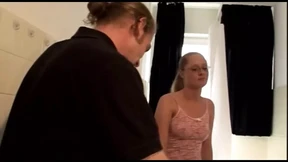 Sexy blonde young couple pussy licking pussy fucking