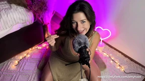 ASMR A cute petite brunette in sexy dress Mic Pumping Your Cock and Make You CUM Amy Haze ASMR A cute petite brunette in sexy dress Mic Pumping Your Cock and Make You CUM Amy Haze