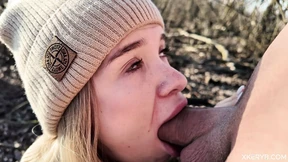 Fucking my stepsister in the mouth in the forest She gives a slobbery blowjob, risky sex, we almost got caught Fucking my stepsister in the mouth in the forest She gives a slobbery blowjob, risky sex, we almost got caught
