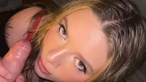 He Cums Too Fast, POV Premature Blowjob Finish & Swallow
