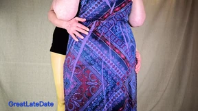 Chubby Stepmother loves Her ass Being Grabbed after finding him in Pantyhose Chubby Stepmother loves Her ass Being Grabbed after finding him in Pantyhose