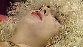 Blonde bimbos in black lingerie, fishnet stocking threesomes and raunchy lesbian action' Blonde bimbos in black lingerie, fishnet stocking threesomes and raunchy lesbian action'