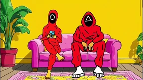 Cuckold Squid Games Animated Parody of the Squid Game Cartoons Animation