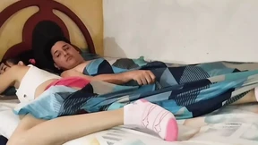 I woke up in the morning and saw my stepsister next to me, she was very horny, she wanted to be fucked I woke up in the morning and saw my stepsister next to me, she was very horny, she wanted to be fucked