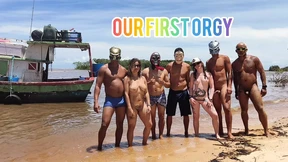 I TOOK MY WIVES TO A GANGBANG WITH MY FRIENDS ON AN OLD BOAT IN SALVADOR I TOOK MY WIVES TO A GANGBANG WITH MY FRIENDS ON AN OLD BOAT IN SALVADOR