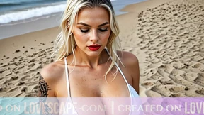 Dirty Blonde Gets Nasty On The Beach Dirty Blonde Gets Nasty On The Beach