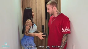 Technician who fixes my cell phone gives me his cum in my pussy - Mariana Martix & Brian Evans Technician who fixes my cell phone gives me his cum in my pussy - Mariana Martix & Brian Evans