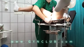 Orgasm therapy on gyno chair Orgasm therapy on gyno chair