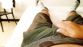 Good cock sucking from a 70-year-old perverted MILF