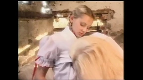 Two Young Horny Blonde Lesbians Lick Each Other's Beautiful Tits and Pussy Two Young Horny Blonde Lesbians Lick Each Other's Beautiful Tits and Pussy