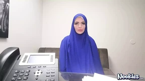 Hijab Fantasy - What Does She Do for Her Greencard? Hijab Girl Fucked