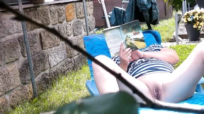 The old horny neighbour is tense ! Even reading a book at the weekend is not possible with him The old horny neighbour is tense ! Even reading a book at the weekend is not possible with him