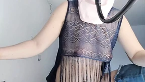 Naughty sexy milf tries on naked clothes Latina hairy pussy tries on clothes in bed Naughty sexy milf tries on naked clothes Latina hairy pussy tries on clothes in bed