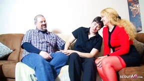 Real old German Couple talk to First Threesome Sex by Big Tits Mature Real old German Couple talk to First Threesome Sex by Big Tits Mature