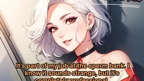 Your wife works at a sperm bank, providing some extra services (ROLEPLAY - AI GENERATED) Your wife works at a sperm bank, providing some extra services (ROLEPLAY - AI GENERATED)