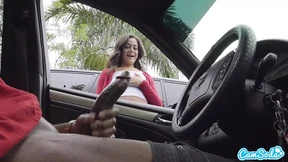Dick Flash! Cute Teen Gives Me Hand Job in Public Parking Lot after She Sees My Big Black Cock Dick Flash! Cute Teen Gives Me Hand Job in Public Parking Lot after She Sees My Big Black Cock