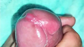 Hot handjob, close up of the cum splashed and lost in the absence of a mouth Hot handjob, close up of the cum splashed and lost in the absence of a mouth
