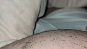 Step mom hand slip under step son underwear squeezing his dick