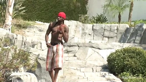 The promiscuous interracial couple leaves the pool party to join another couple in a foursome The promiscuous interracial couple leaves the pool party to join another couple in a foursome