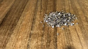 Putting breasts in thumbtacks Putting breasts in thumbtacks