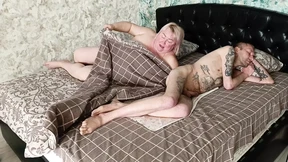 Mother-in-law came for a morning boner, gave a blowjob and got a mouthful of cum Mother-in-law came for a morning boner, gave a blowjob and got a mouthful of cum