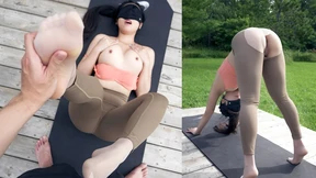 Fucked my Yoga teacher and cum in mouth