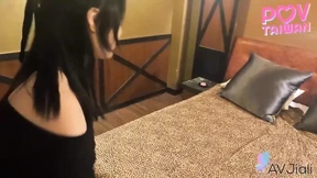 POV Date with Cute Porn Star Xiao Ye Ye Followed by Hotelroom Sex