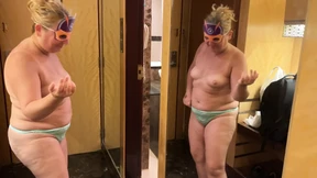 Zara Takes a Shower in a Hotel Bathroom, Then Go Bedroom to Sleep