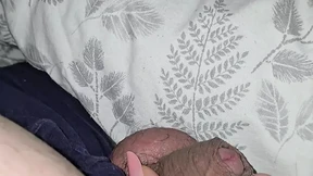 Step mom grabs and pulled out step son balls and handjob his dick