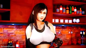 Stag's special request: gets served Tifa's hot, sticky essence cocktails in steamy scenes galore!