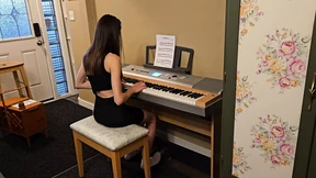 Techer fucked a piano student Techer fucked a piano student