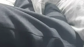 Step mom in bed handjob step son dick making him hard