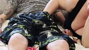 a friend sucks my dick during a break