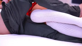 The older girlfriend and the boyfriend friend have sex in her room while their friends are at a business dinner The older girlfriend and the boyfriend friend have sex in her room while their friends are at a business dinner