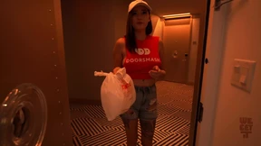 Who ordered doorsmash!? Katie Kinz delivers her huge natural tits on-demand Who ordered doorsmash!? Katie Kinz delivers her huge natural tits on-demand