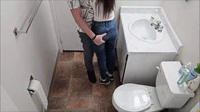 High school student fucked in toilet High school student fucked in toilet
