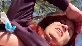 My kinky Easter - outdoor bdsm and humiliation orgasms