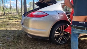 Almost Caught Fucking Milf In The Forest