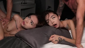 Teen Asian girl gets a big dick in her tight pussy