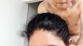 Hairpulling skinny bondage deepthroat