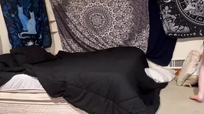 Watch me Kenziwild a goth tattooed whore showcasing my undies as I make the bed Watch me Kenziwild a goth tattooed whore showcasing my undies as I make the bed