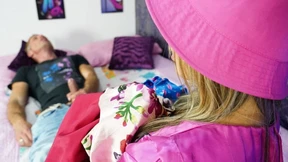 STEPDAUGHTER CATCHES STEPDAD RELIEVING HIMSELF IN HER ROOM