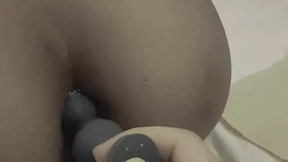 Lily anal training Lily anal training