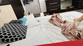 Crazy Sex in the Bedroom Amateur Couple Big Ass Wife, Big Tits, Hairy Pussy Crazy Sex in the Bedroom Amateur Couple Big Ass Wife, Big Tits, Hairy Pussy