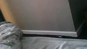 Step mom showing feet on camera and to her step son