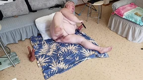 Neighbor squeezes her big tits and masturbates her big hairy pussy with sex toys Neighbor squeezes her big tits and masturbates her big hairy pussy with sex toys